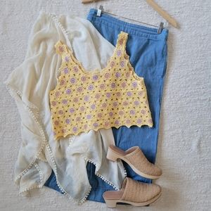 New In Crochet Tank